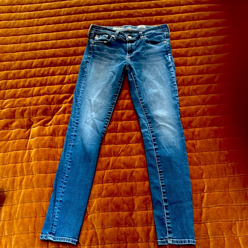 Anthropologie Adriano Goldschmied (AG) legging ankle super skinny jean size 26